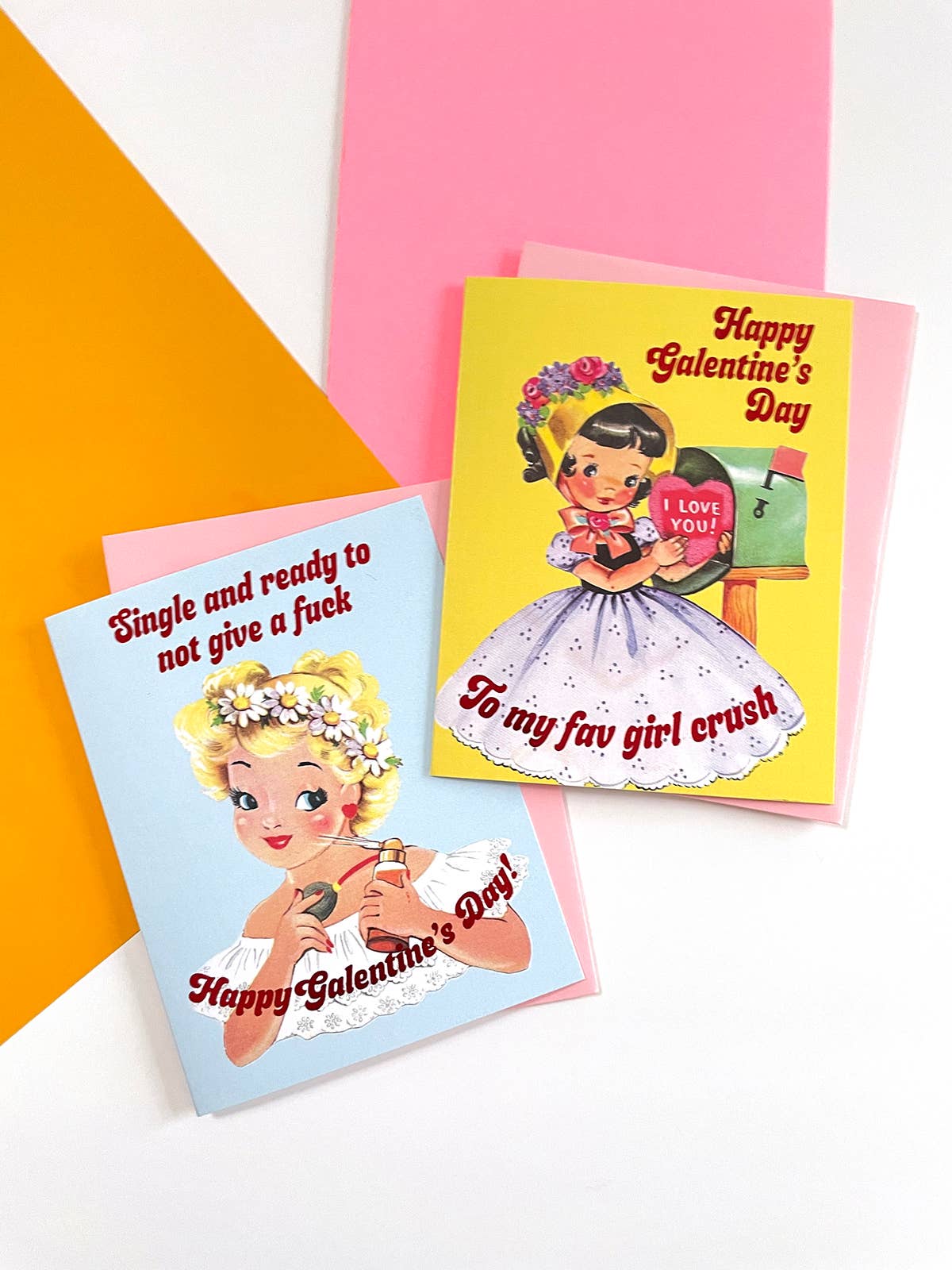 Happy Galentine's Day Girl Crush Card