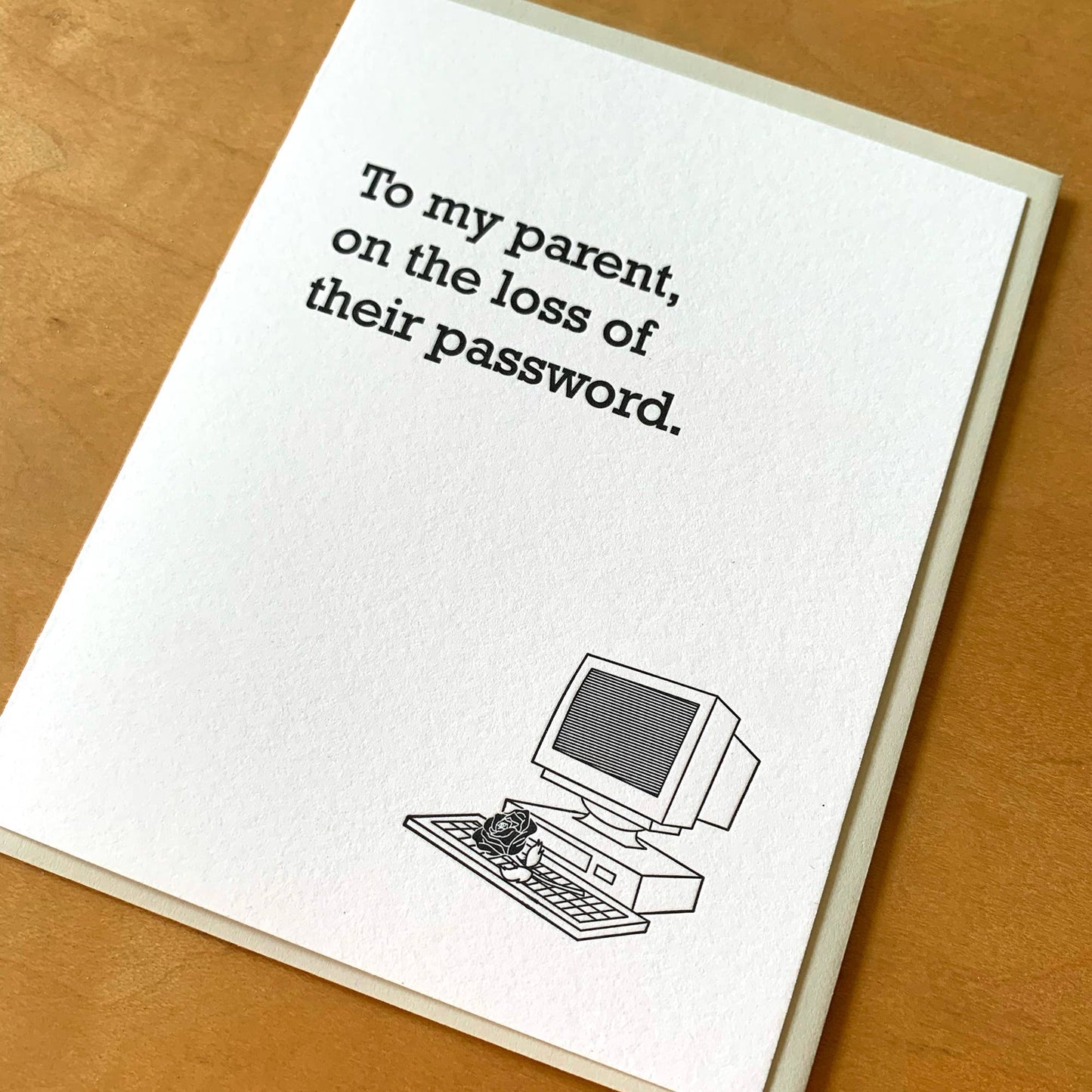 Parent on the Loss of Their Password