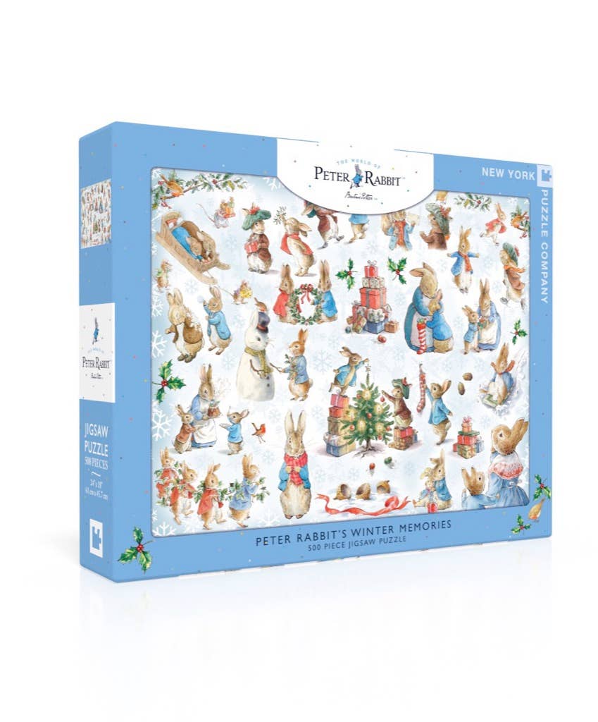 Peter Rabbit's Winter Memories - 500 Piece Jigsaw Puzzle