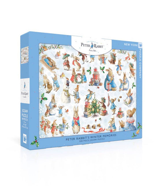 Peter Rabbit's Winter Memories - 500 Piece Jigsaw Puzzle