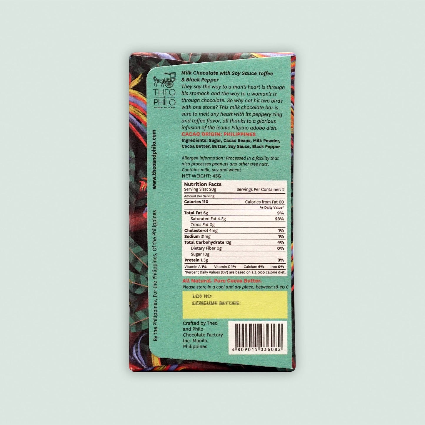 Theo & Philo Milk Chocolate Adobo