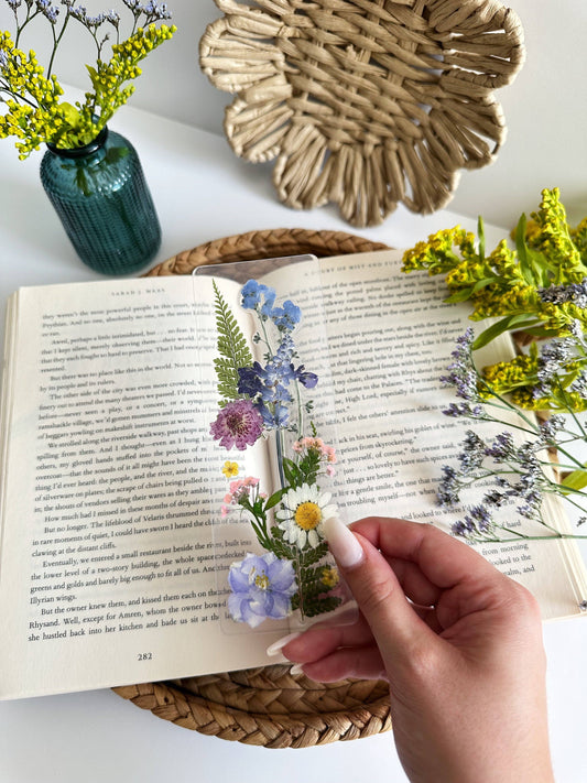 Pressed Wildflower Bookmark