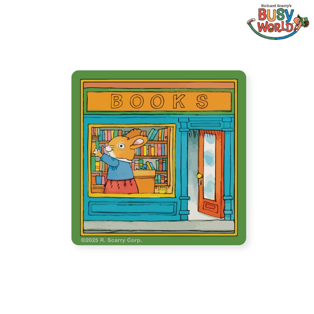 Richard Scarry Bookstore Sticker