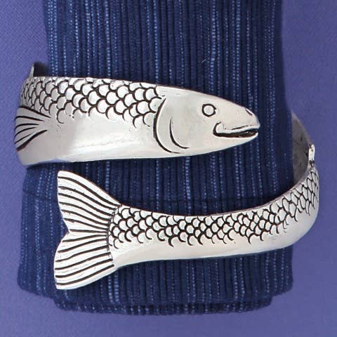 Fish Wrap Bangle - The Regal Find