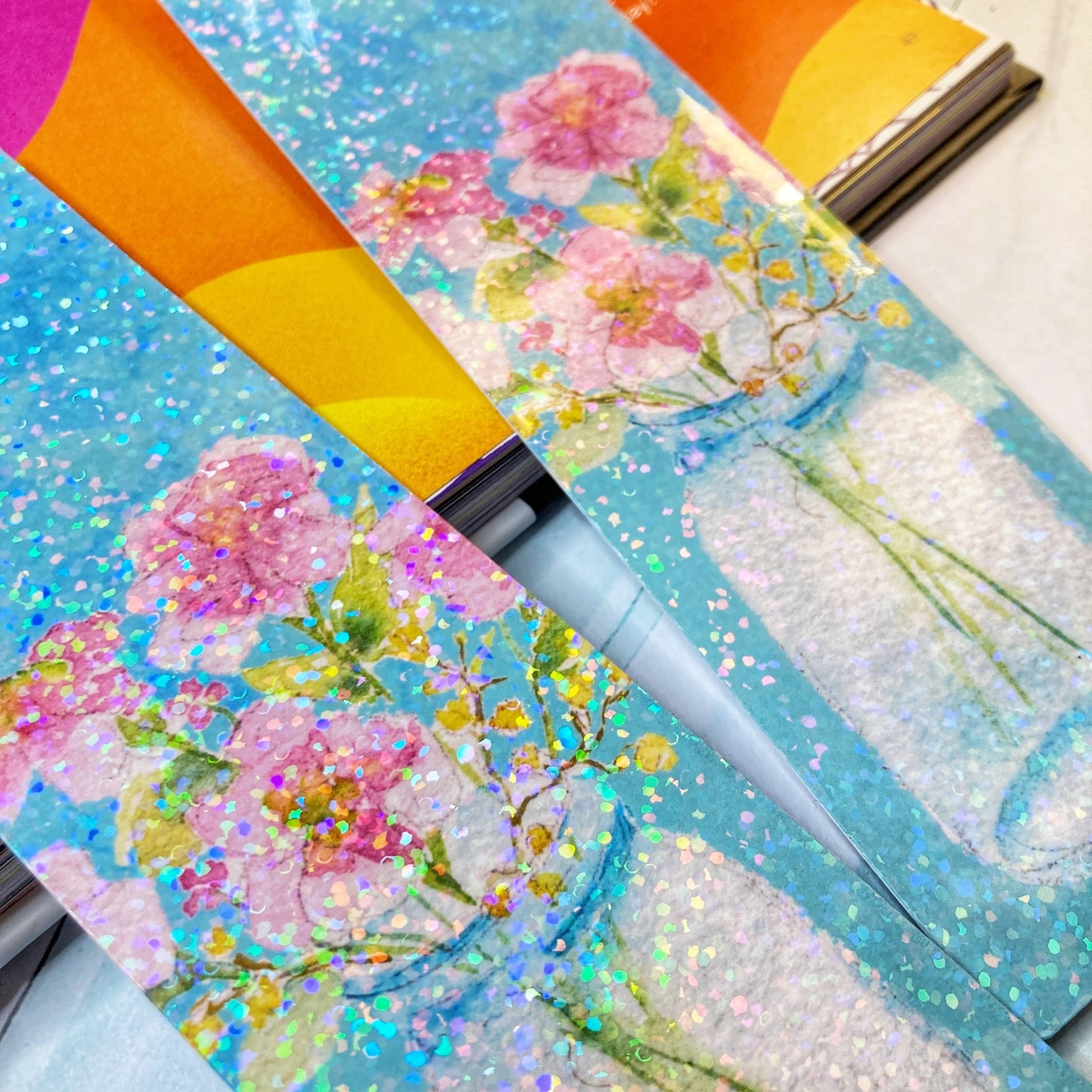 Floral Mason Jar Bookmark - The Regal Find