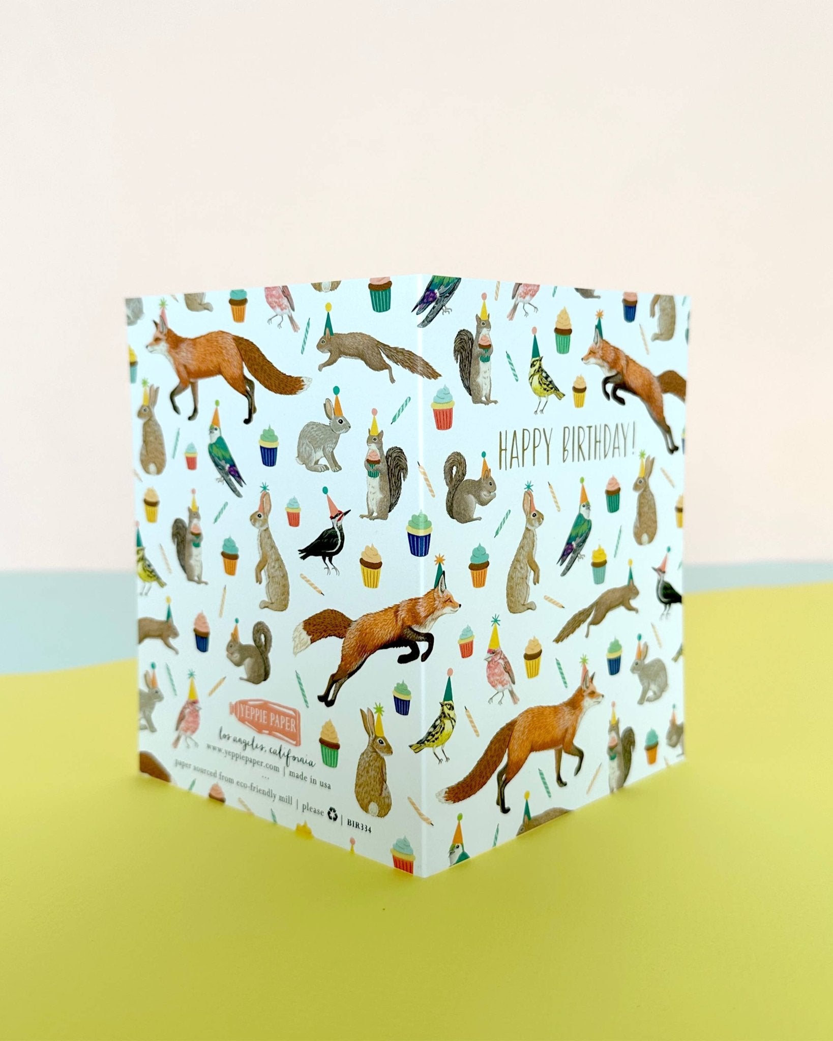 Forest Animals Galore Birthday Card *Foil Stamped* - The Regal Find