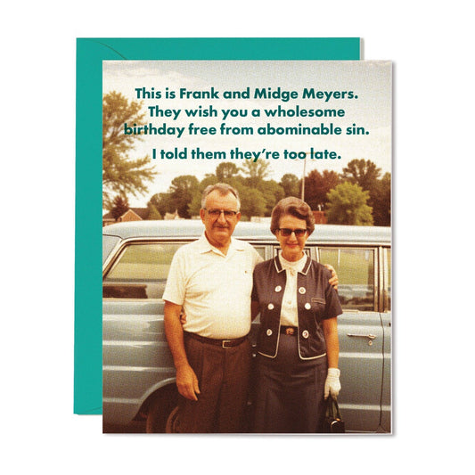 Frank and Midge Birthday - The Regal Find
