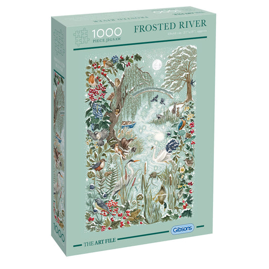 Frosted River - 1000 Piece Jigsaw Puzzle - The Regal Find