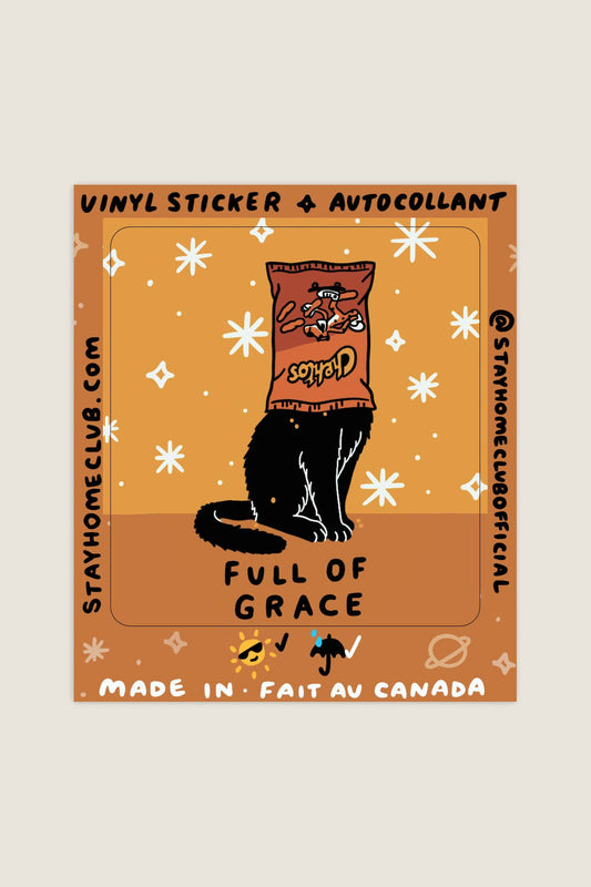 Full of Grace Vinyl Sticker - The Regal Find