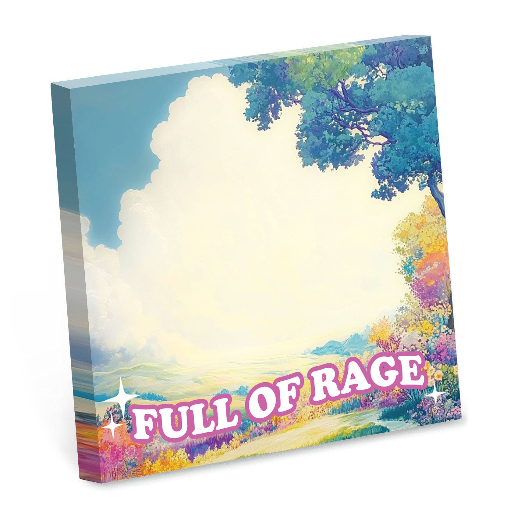 Full of Rage - Funny Sticky Note Pad - The Regal Find