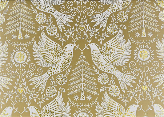Golden Doves Deluxe Boxed Holiday Cards - The Regal Find
