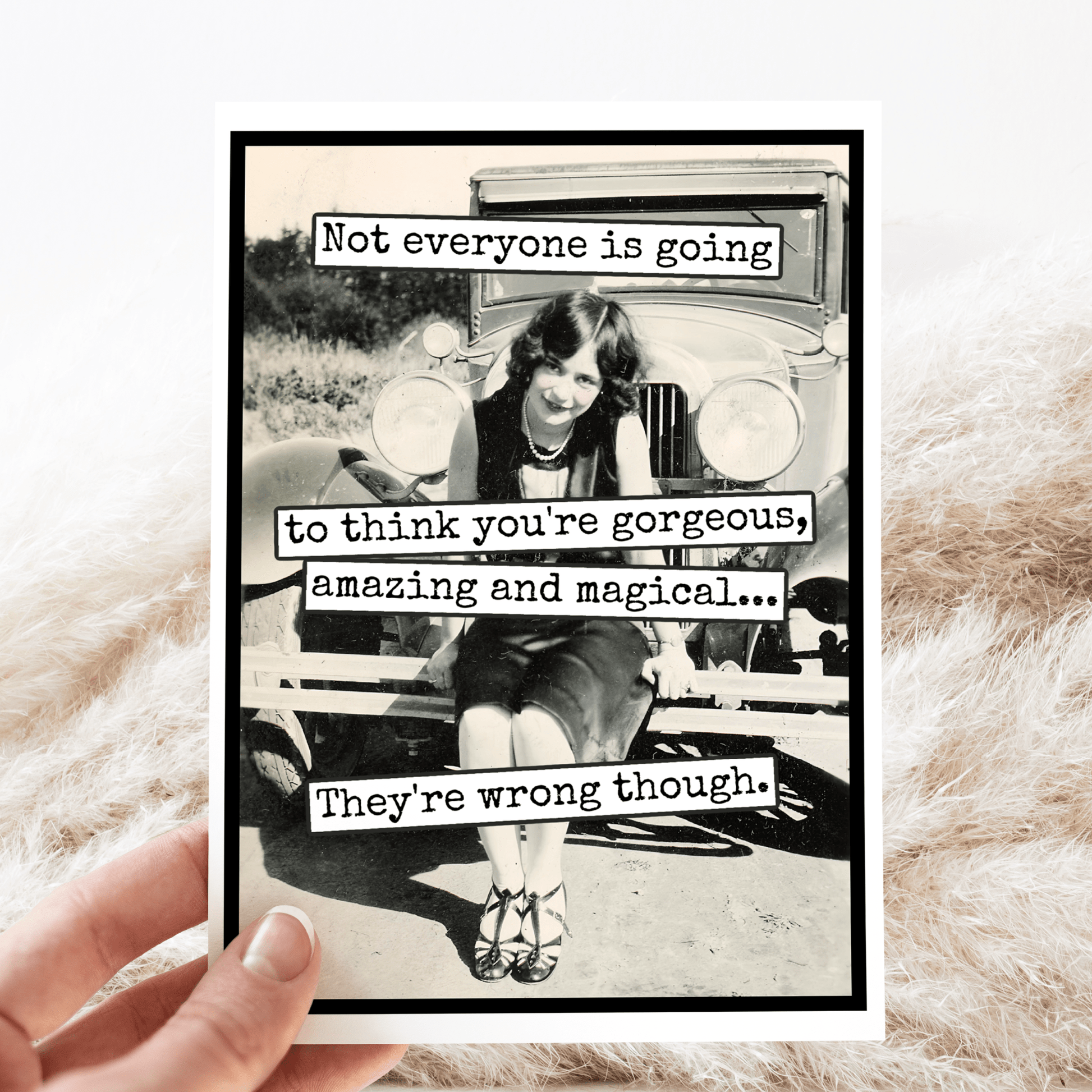 Greeting Card. Gorgeous, Magical and Amazing. - The Regal Find