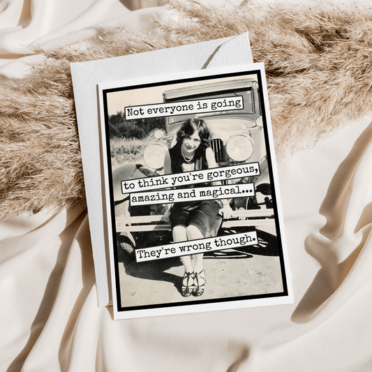 Greeting Card. Gorgeous, Magical and Amazing. - The Regal Find