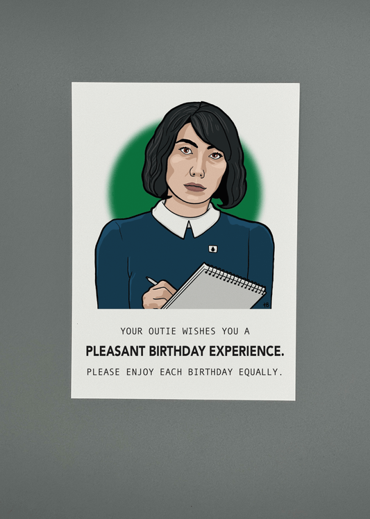 Greeting Card - Severance - Miss Casey - The Regal Find