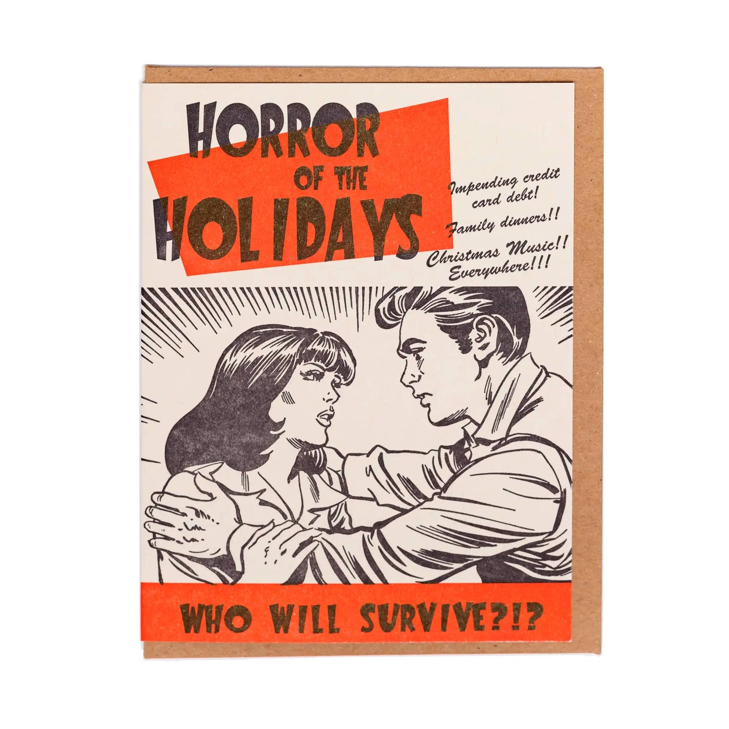 Horror Holidays Greeting Card - The Regal Find
