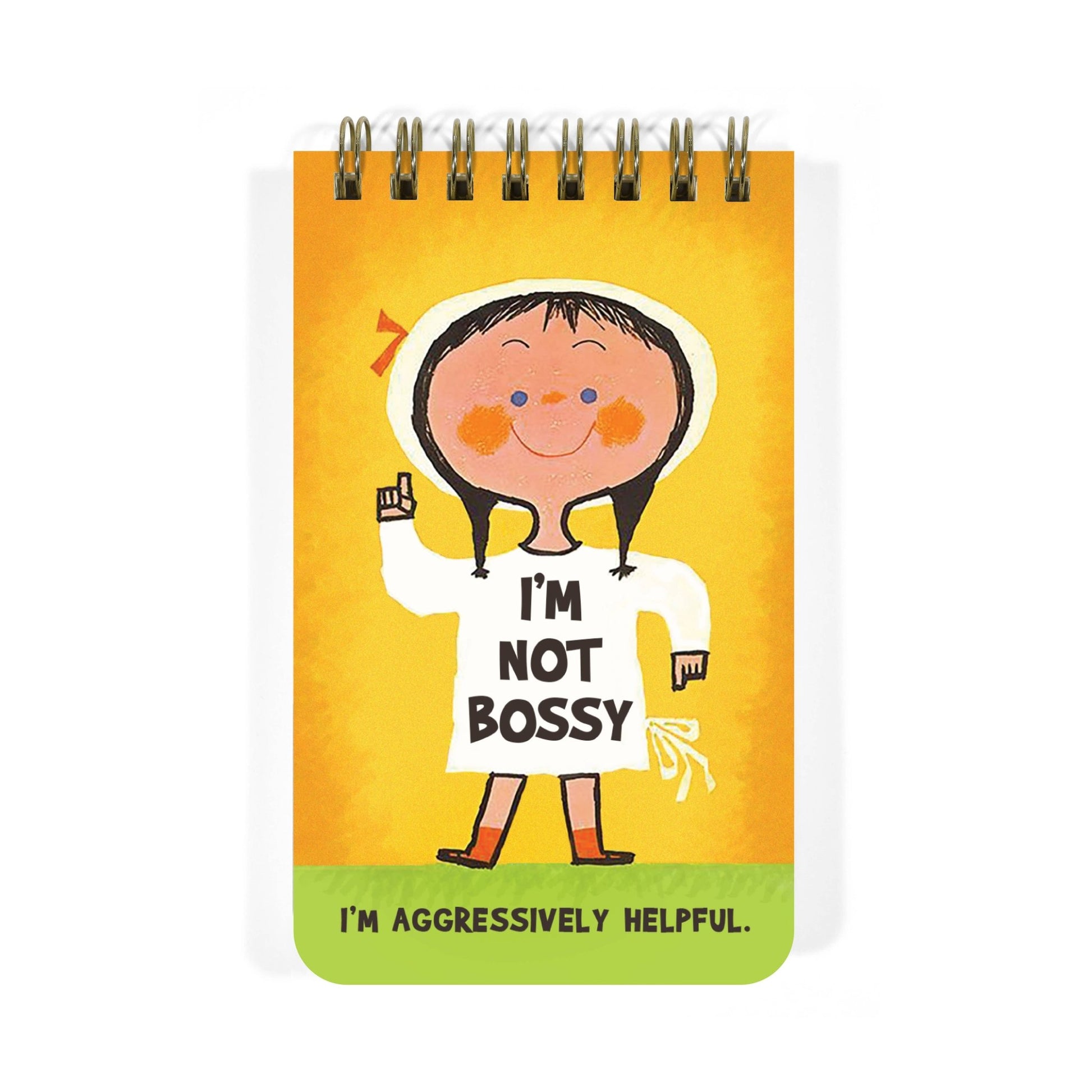 I’m Not Bossy. I’m Aggressively Helpful - 3x5 Memo Notepad - The Regal Find