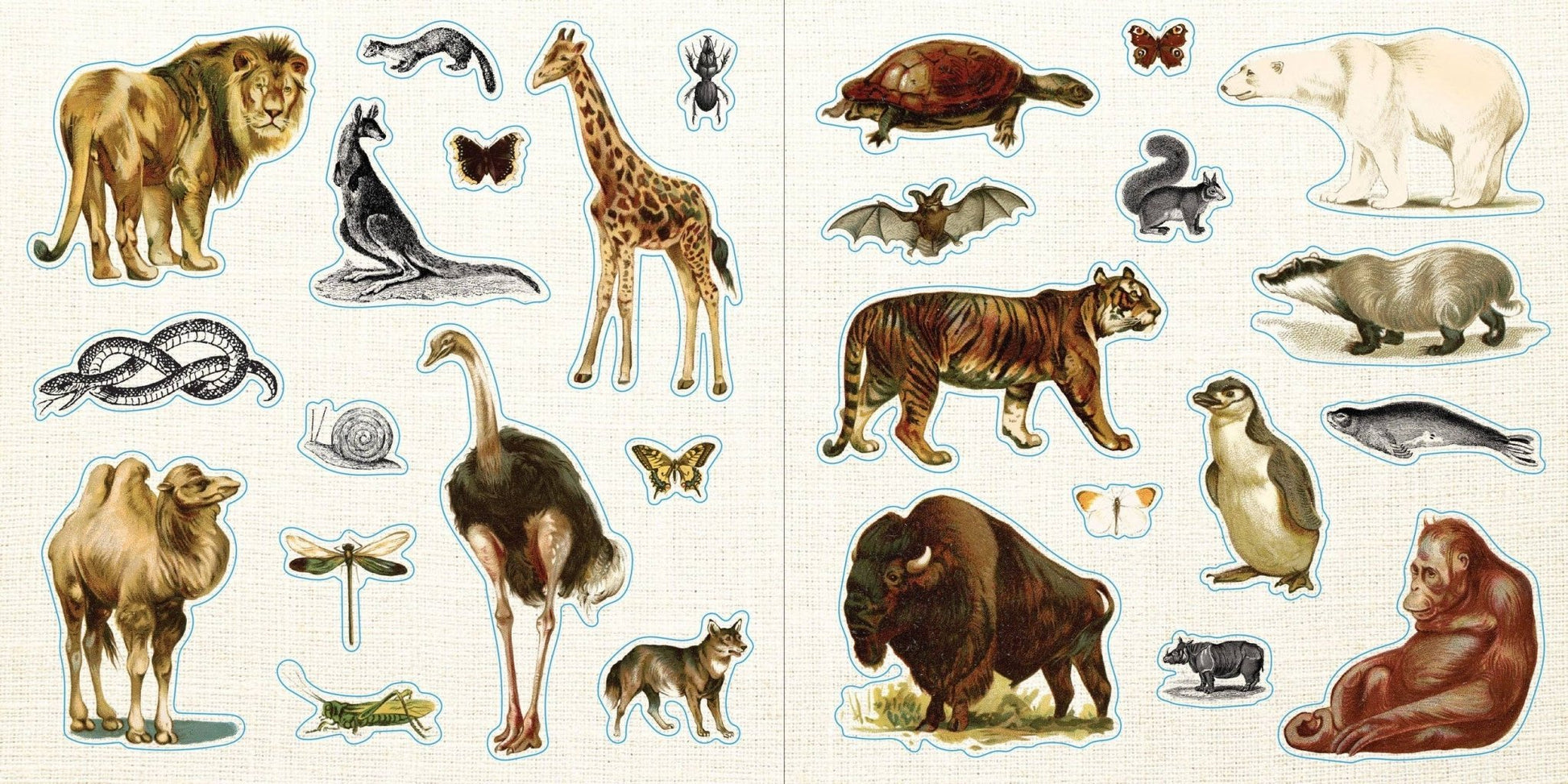 Loads of Ephemera Sticker Book (580 stickers) - The Regal Find