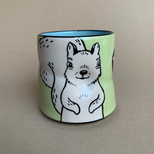 Lucky Squirrel Cup - Medium: Sage - The Regal Find