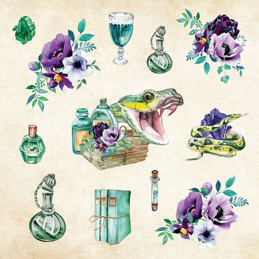 Mystical Ephemera! An Enchanting Vintage Sticker Book - The Regal Find