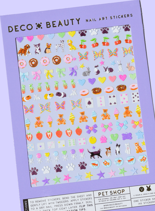 Nail Art Stickers - Pet Shop - The Regal Find