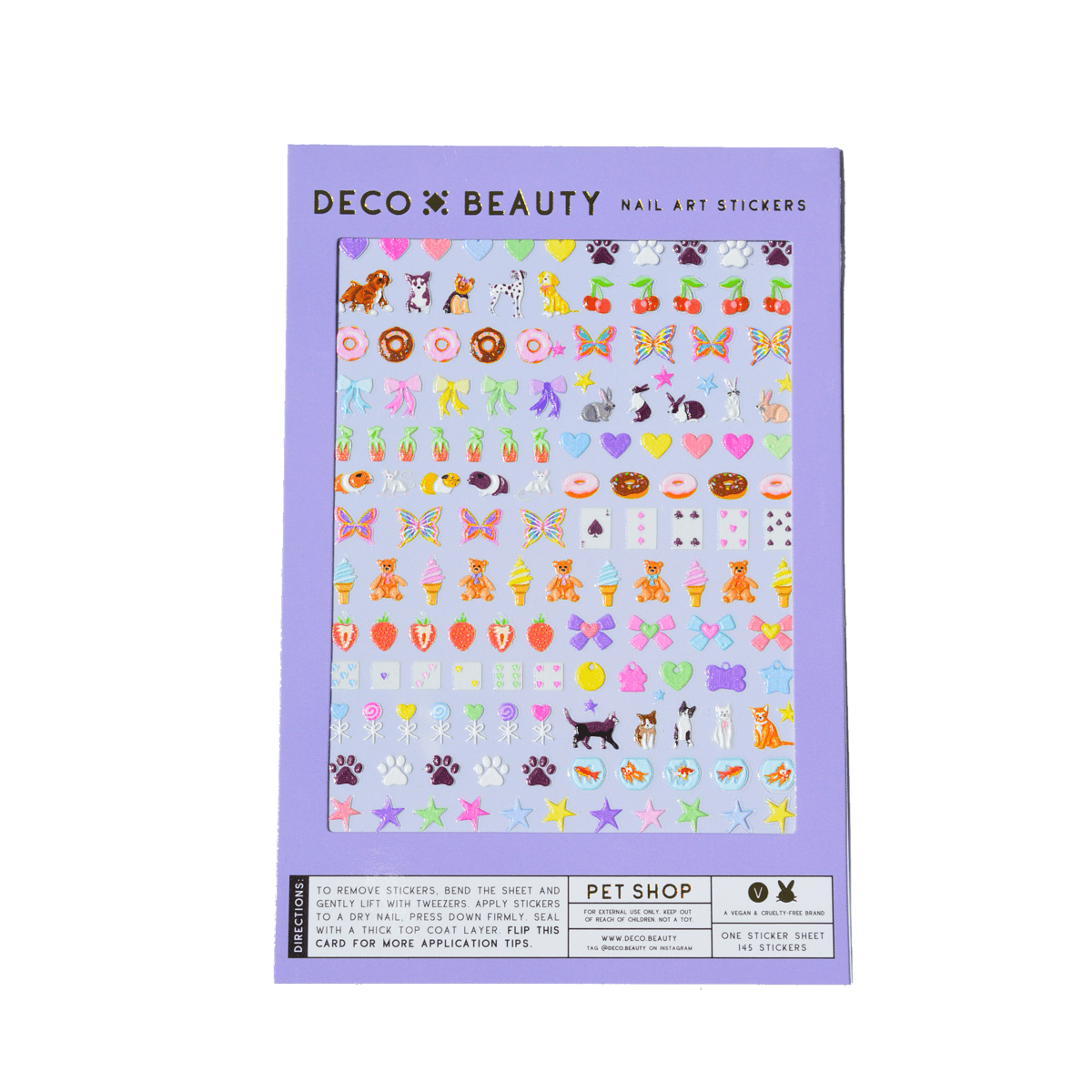 Nail Art Stickers - Pet Shop - The Regal Find