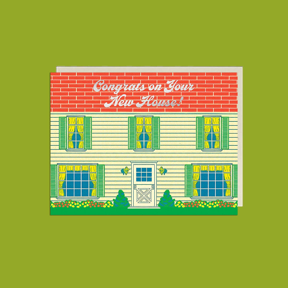 New House Brick House Card - The Regal Find