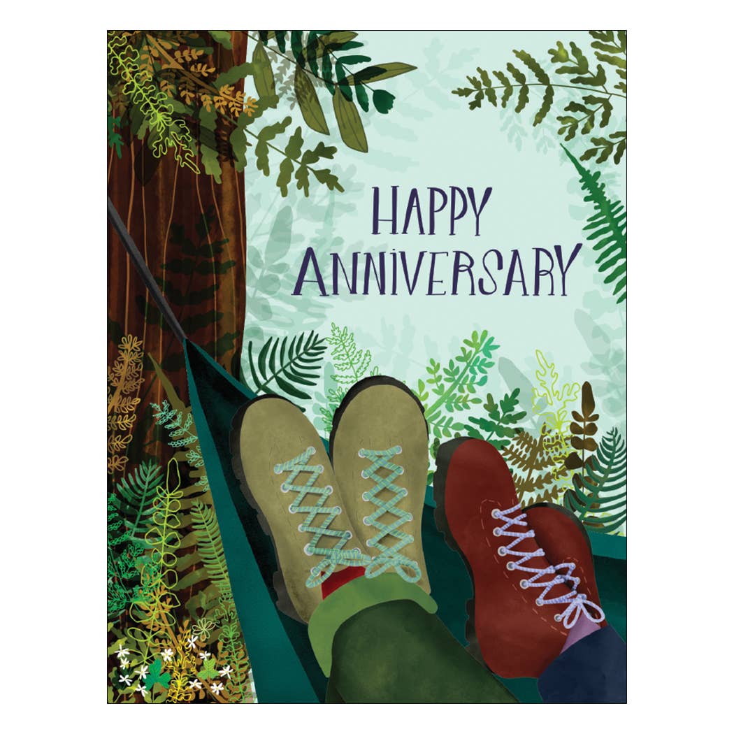 NO SRP - Adventure Anniversary Card: Card with Envelope and Cello Jacket - The Regal Find