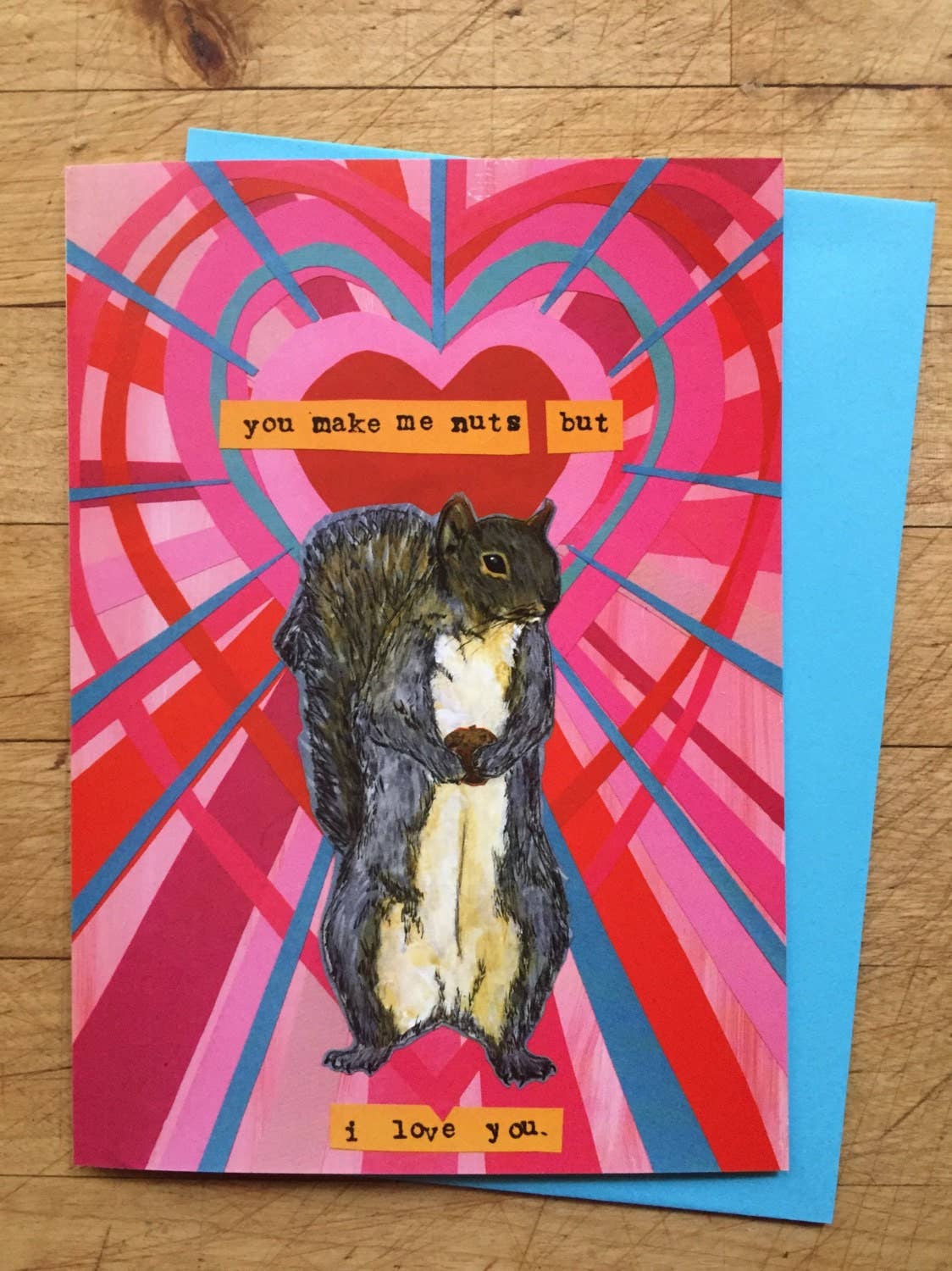 Nuts Squirrel Card - The Regal Find