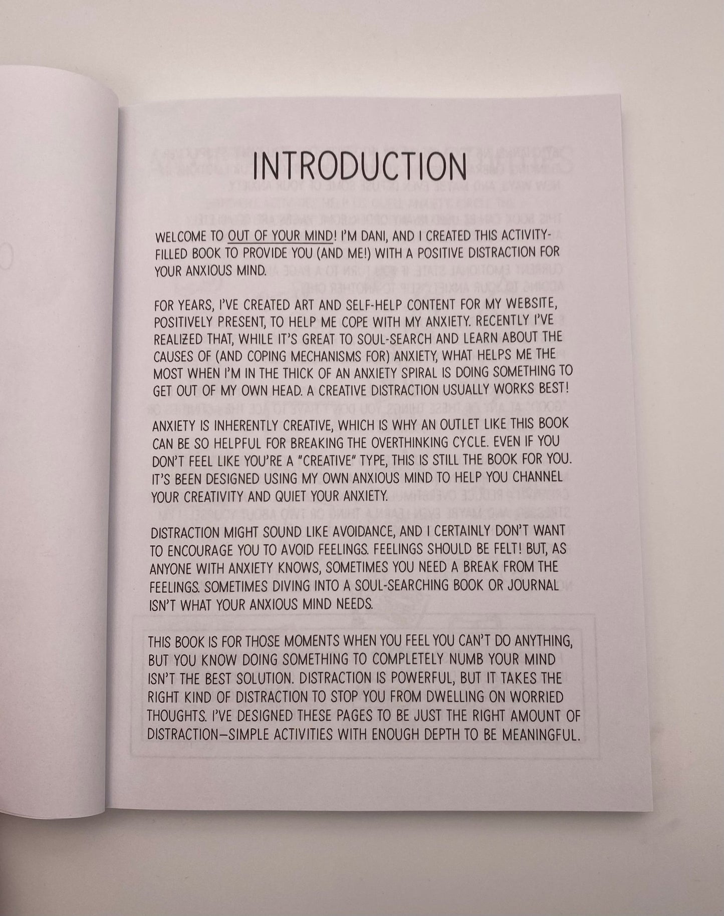 Out of Your Mind Book - The Regal Find