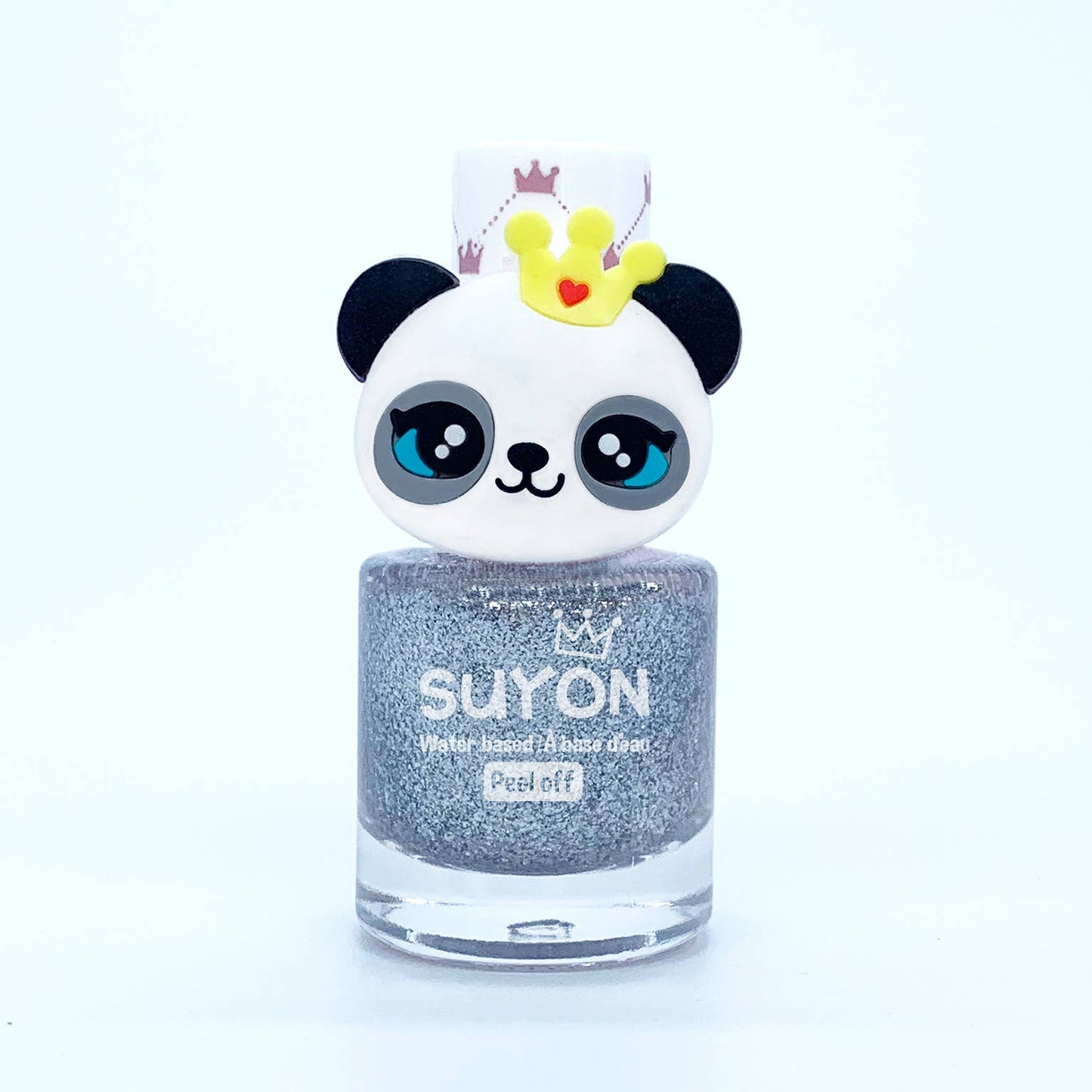 Panda Ring Nail Polish - Glitter Silver - The Regal Find