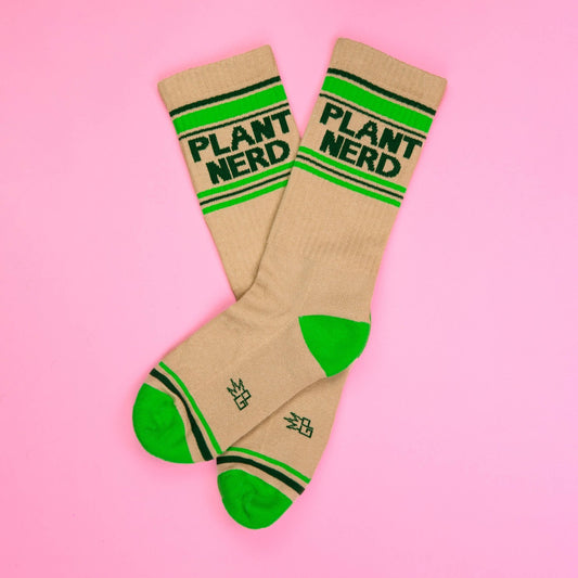 Plant Nerd Gym Crew Socks - The Regal Find
