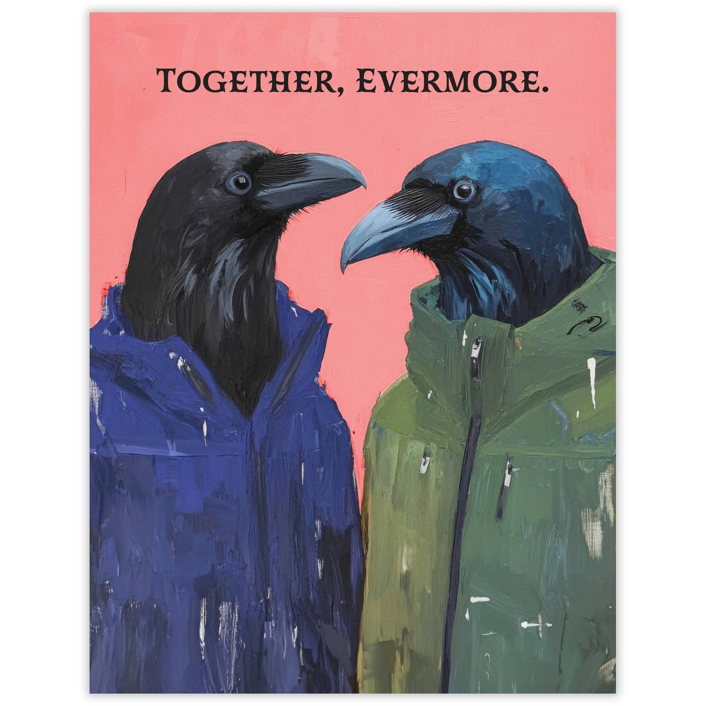 Raven Love Card - The Regal Find