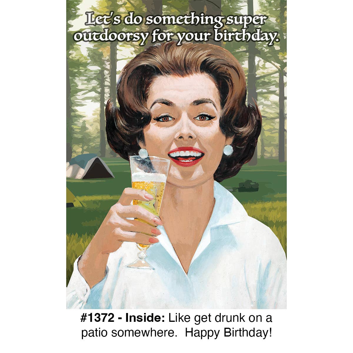 "Something Super Outdoorsy" - Birthday Card - The Regal Find