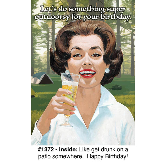 "Something Super Outdoorsy" - Birthday Card - The Regal Find