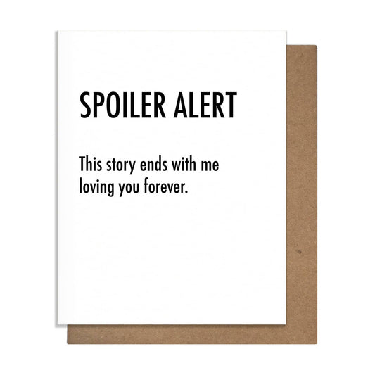 Spoiler Alert - Love Card - The Regal Find