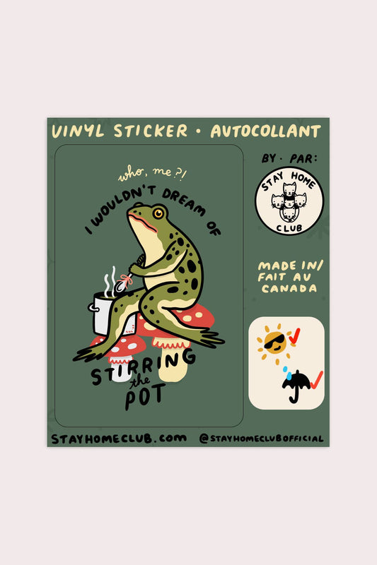 Stirring the Pot Vinyl Sticker - The Regal Find