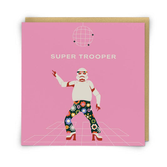 Super Trooper Greeting Card - The Regal Find