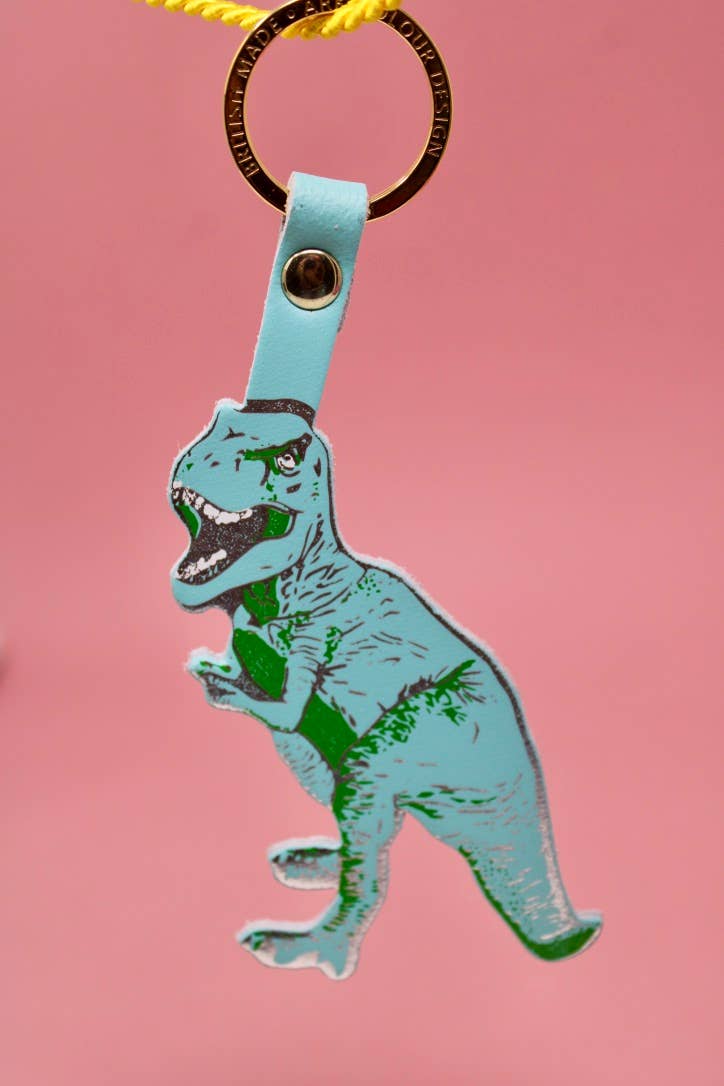 T-Rex Key Fobs: Turquoise - The Regal Find
