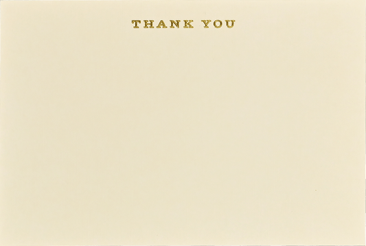 Thank You Correspondence Cards - The Regal Find