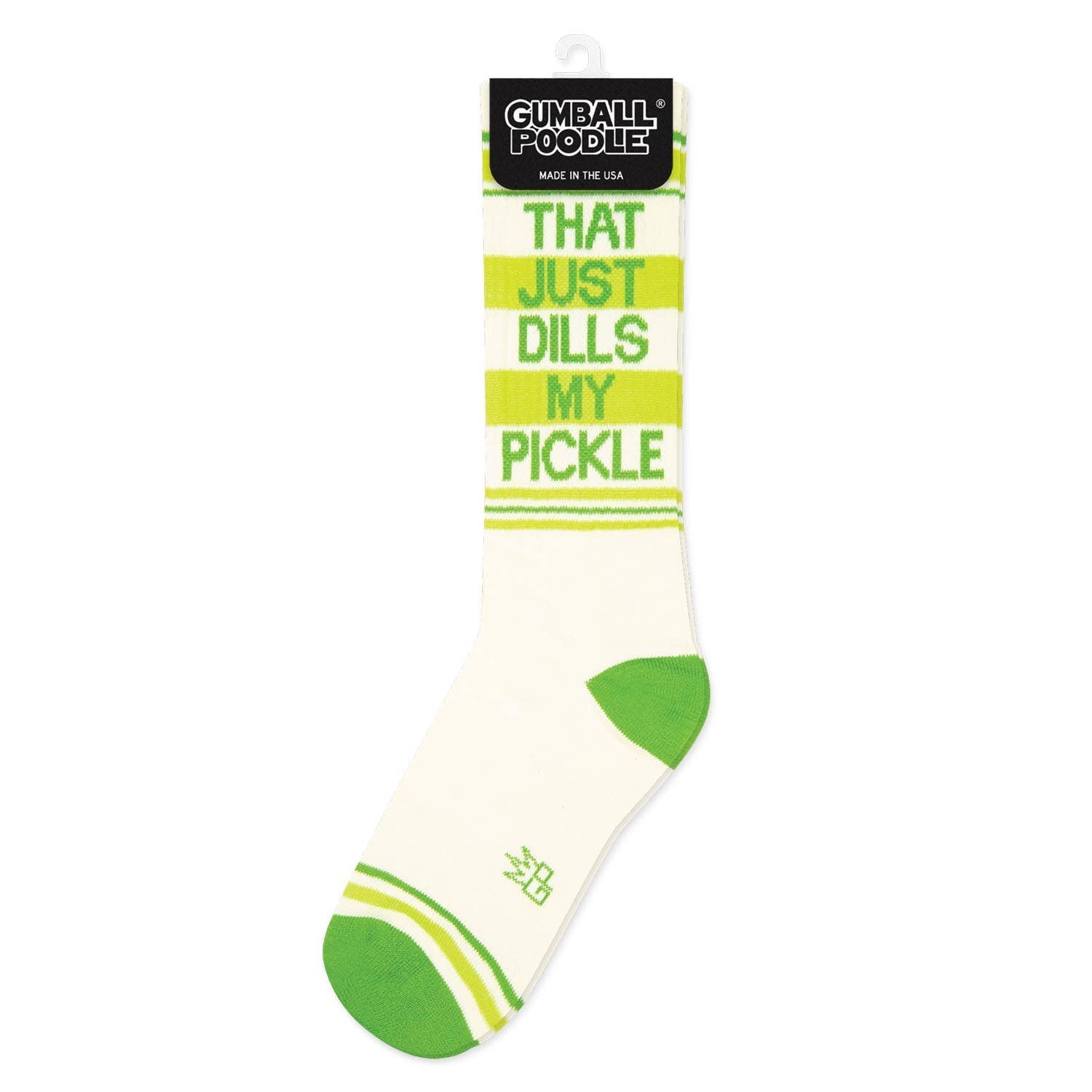 That Just Dills My Pickle Gym Crew Socks - The Regal Find