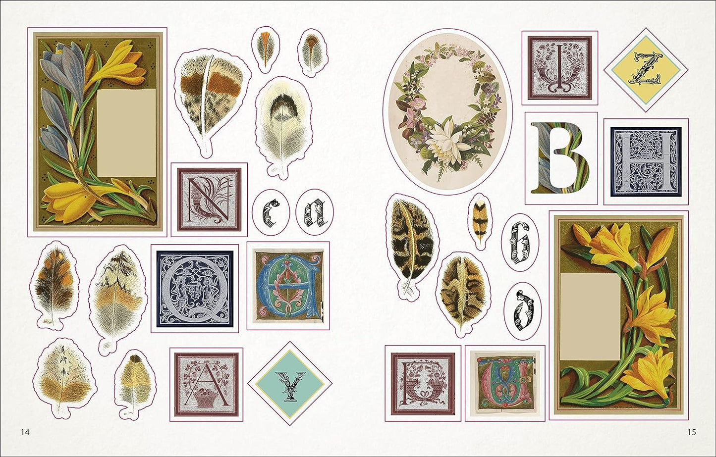 The Bees, Birds & Butterflies Sticker Anthology - The Regal Find