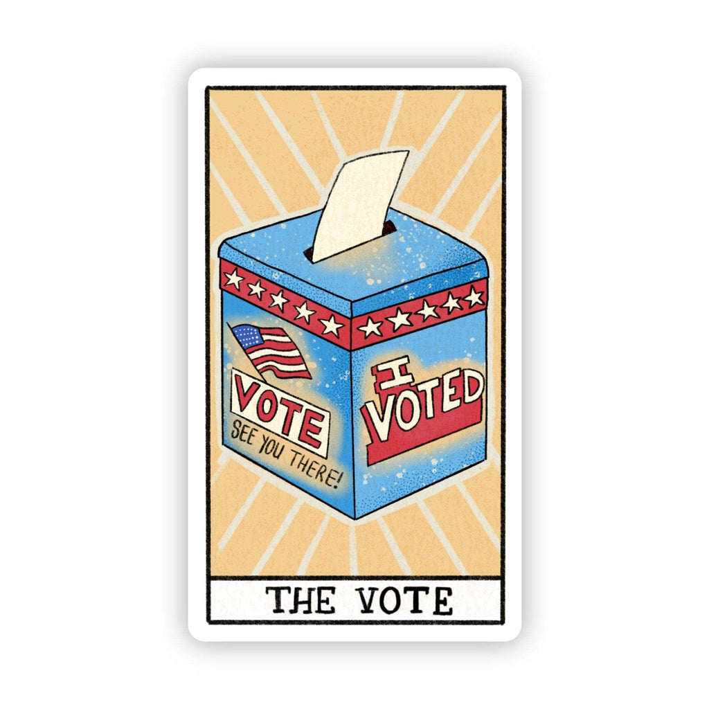 "The Vote" Tarot Card Sticker - The Regal Find