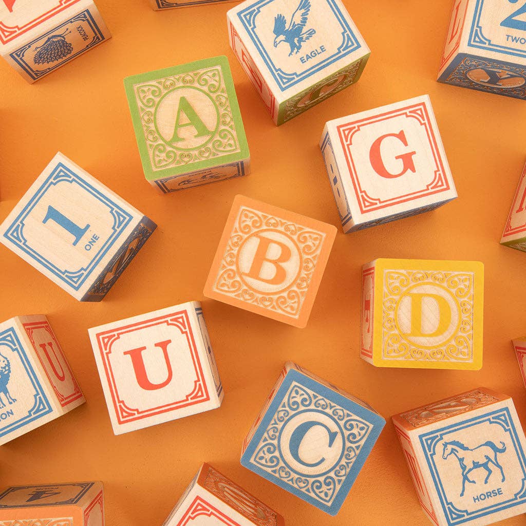 Uncle Goose Classic ABC Blocks - The Regal Find