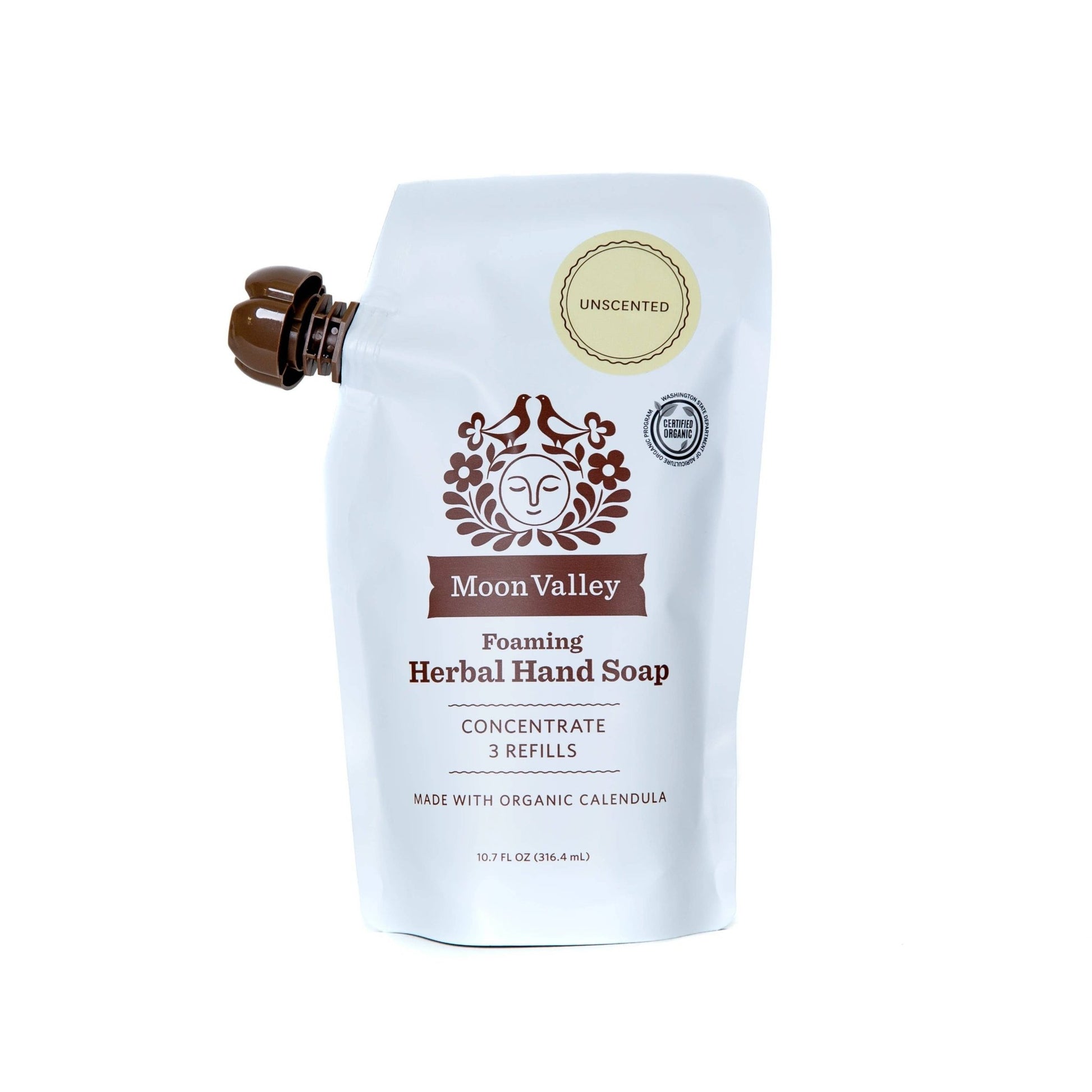 Unscented Foaming Herbal Hand Soap Concentrate - The Regal Find
