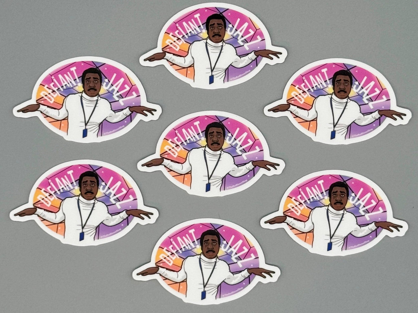 Vinyl Decal - Severance - Defiant Jazz - The Regal Find