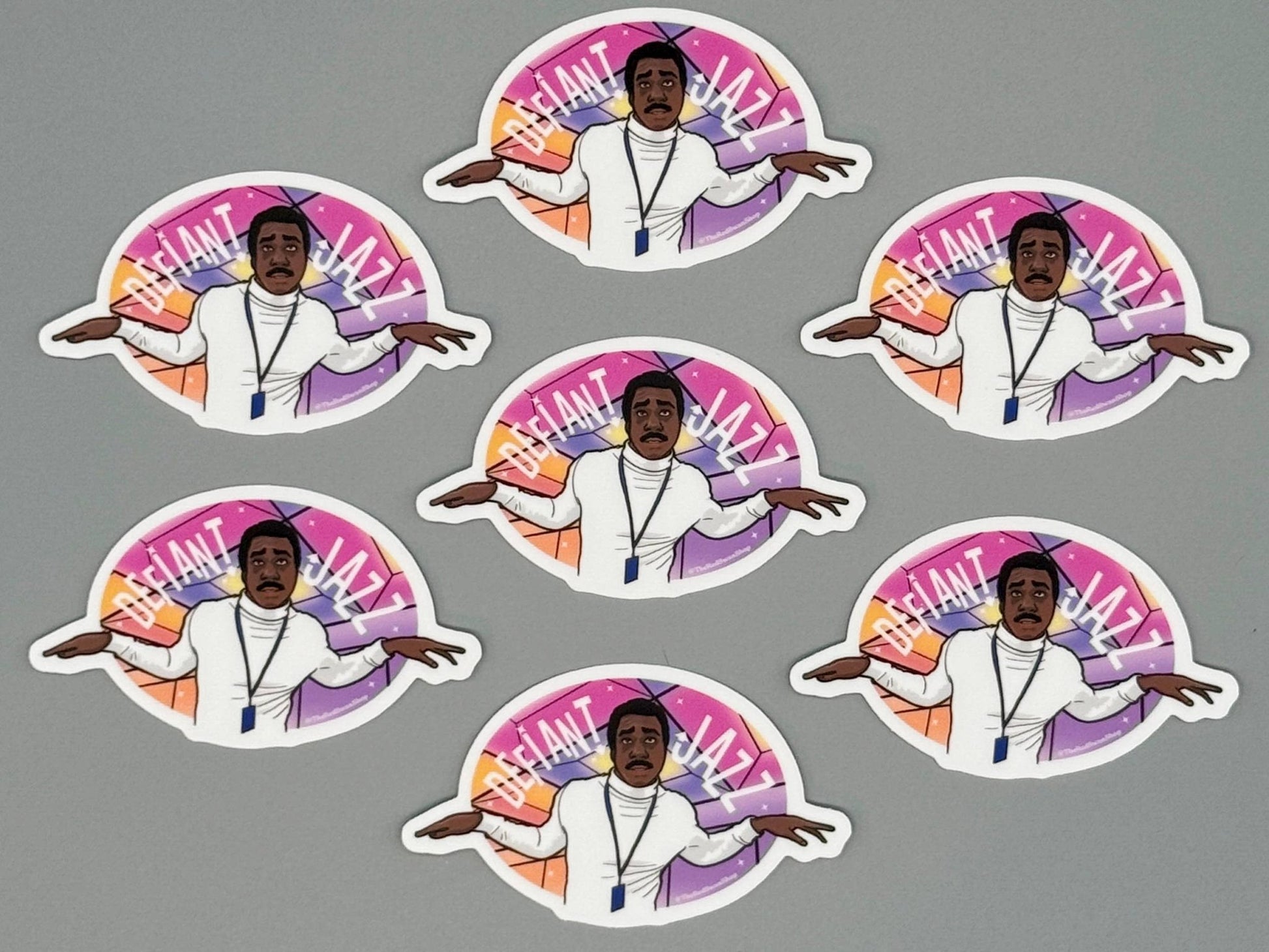 Vinyl Decal - Severance - Defiant Jazz - The Regal Find