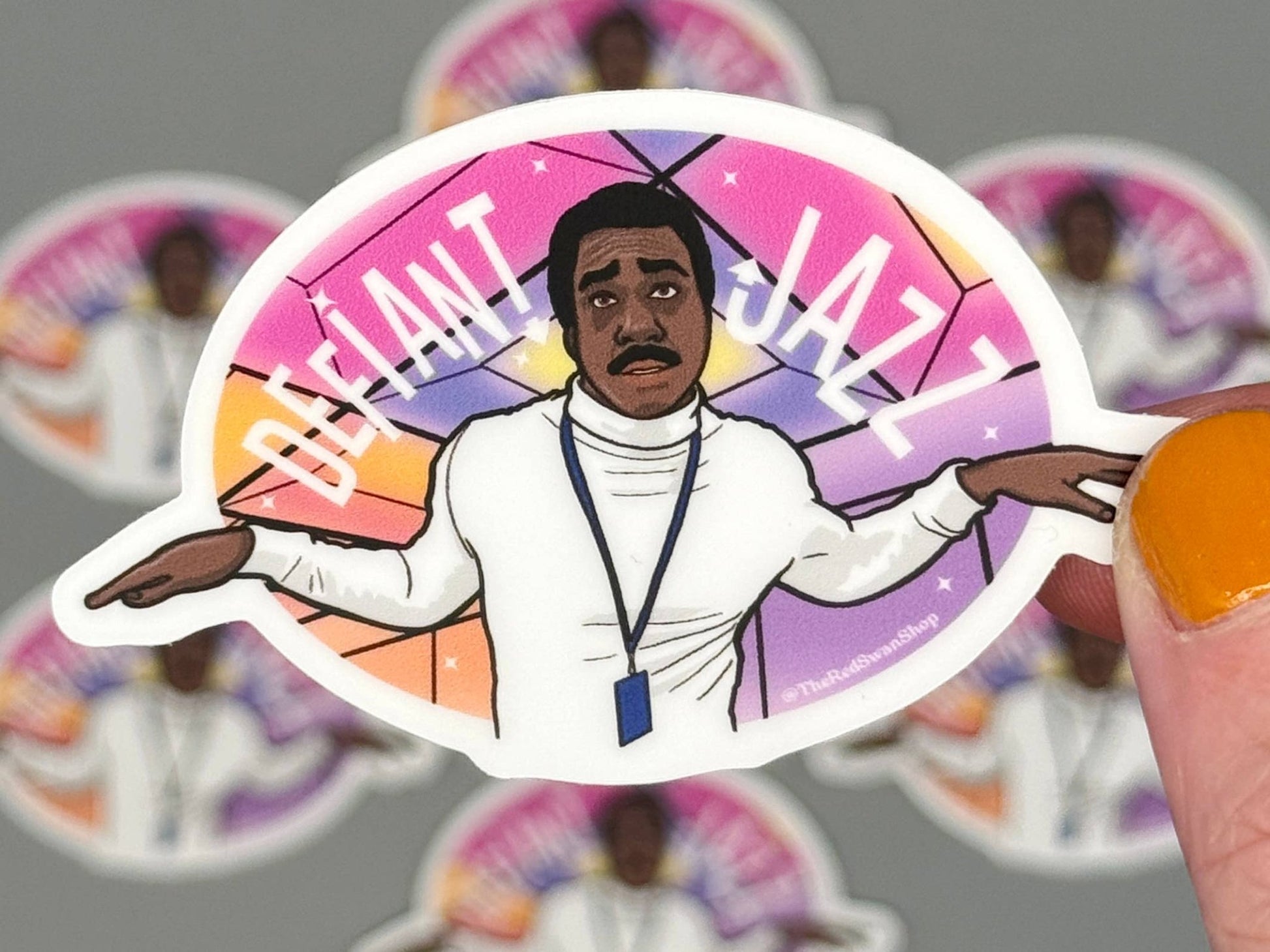 Vinyl Decal - Severance - Defiant Jazz - The Regal Find