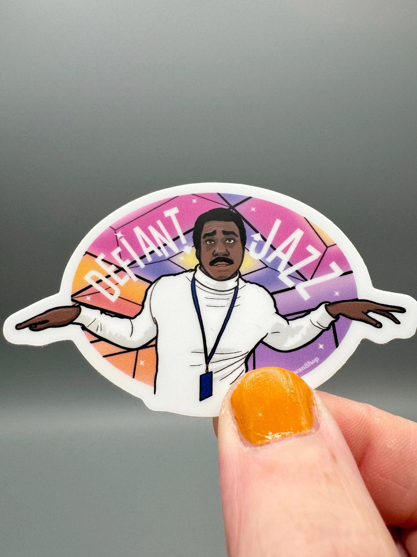 Vinyl Decal - Severance - Defiant Jazz - The Regal Find