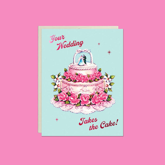 Wedding Takes the Cake Card - The Regal Find