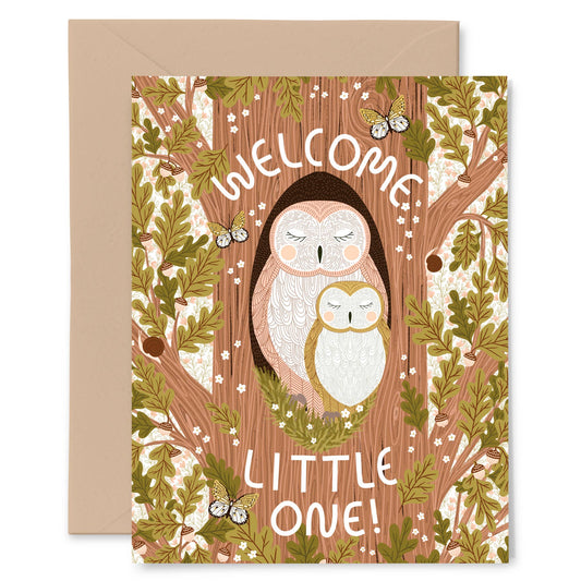 Welcome Little One Baby Card - The Regal Find